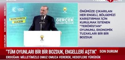 Cumhurbaşkanı Erdoğan: CHP Siyasi mihengini kaybetmiştir