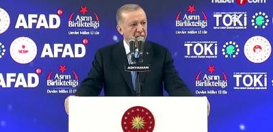 Cumhurbaşkanı Erdoğan Savunma sanayii yatırımlarını deprem b&ouml;lgesine y&ouml;nlendiriyoruz dedi
