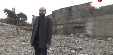 Enkazdan &ccedil;ıkan gazeteci o anları anlattı