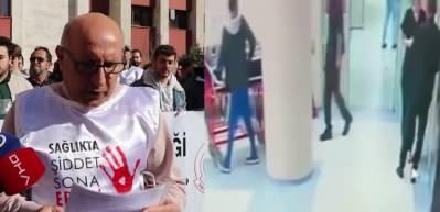  Kadın doktoru darbeden o hasta yakını tutuklandı...