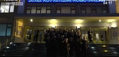  MSB g&ouml;r&uuml;nt&uuml;leri paylaştı!Saatler 04:17'de zaman durdu