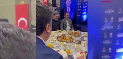Murat Kurum'dan sanatçı Uğur Işılak'la koyu muhabbet!