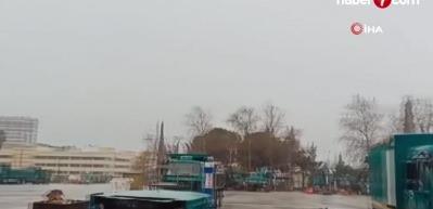 Antalya'daki selde korkutan g&ouml;r&uuml;nt&uuml;