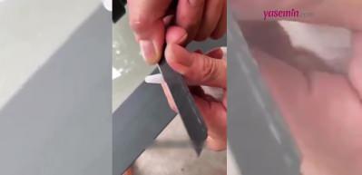 Bu video ile silikon çekmek artık çok kolay! İşte silikon çekmenin püf noktası