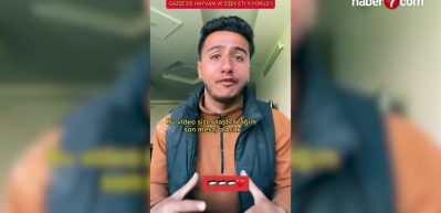 Filistinli gencin yardım &ccedil;ığlığı: Gazze'de &ouml;yle şeyler yaşanıyor ki hayal bile edemezsiniz