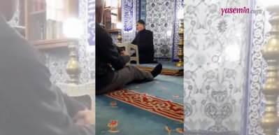 Yaşar Alptekin'in cuma vaazı verdiği g&ouml;r&uuml;nt&uuml;ler sosyal medyada g&uuml;ndem oldu!