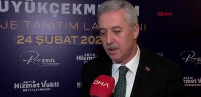 AK Parti B&uuml;y&uuml;k&ccedil;ekmece Belediye Başkan Adayı Recep Erol tanıtım toplantısı d&uuml;zenledi