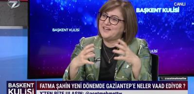 Başkan Fatma Şahin Gaziantep'teki sosyal projeleri anlattı