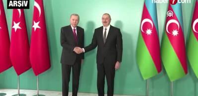 İlham Aliyev Cumhurbaşkanı Recep Tayyip Erdoğan'ı doğum g&uuml;n&uuml; dolayısıyla tebrik etti