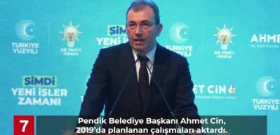 Pendik Belediye Başkanı Ahmet Cin, 5 yıllık projelerini tanıttı