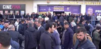 Şanlıurfa i&ccedil;in 5+5 yıllık projelerini a&ccedil;ıklayan Beyazg&uuml;l Urfalıları heyecanlandırdı...