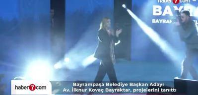 Bayrampaşa Belediye Başkan Adayı Av. İlknur Kova&ccedil; Bayraktar, projelerini tanıttı