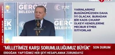 Cumhurbaşkanı Erdoğan K&uuml;tahya'ya yapılan yatırımları anlattı