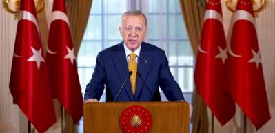 Cumhurbaşkanı Erdoğan, Ukrayna-G&uuml;ney Doğu Avrupa Zirvesi'ne video mesaj g&ouml;nderdi