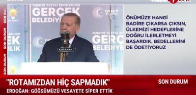 Erdoğan: Emekli maaşı yeterli değil