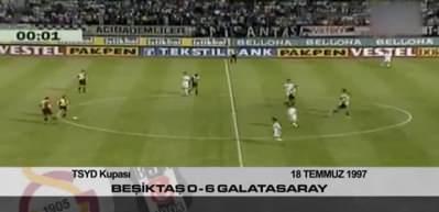 Beşiktaş-Galatasaray derbisinin unutulmaz ma&ccedil;ları
