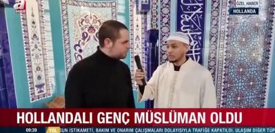 Hollanda vatandaşı Jeffrey, Gazze'deki katliama dayanamadı M&uuml;sl&uuml;man oldu 