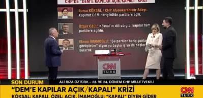 CHP'li Ali Rıza &Ouml;zt&uuml;rk'ten İmamoğlu'na salvolar: Ekrem İmamoğlu Haddini aşmıştır!