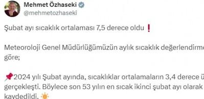 Bakan &Ouml;zhaseki duyurdu! Son 53 yılın...