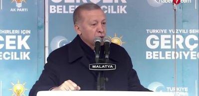 Cumhurbaşkanı Erdoğan'dan Malatya'da CHP'ye DEM tepkisi!