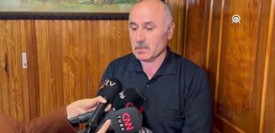 Ey&uuml;psultan'daki kazada oğlunu yitiren baba &Ouml;zer Acı gazetecilere konuştu