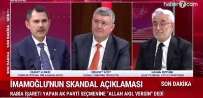 Murat Kurum'dan, Ekrem İmamoğlu'na sert s&ouml;zler!