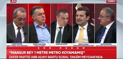 Bartu Soral: &Ccedil;&uuml;r&uuml;tt&uuml;kleri Ankapark i&ccedil;in her ay 400 bin dolar istediler