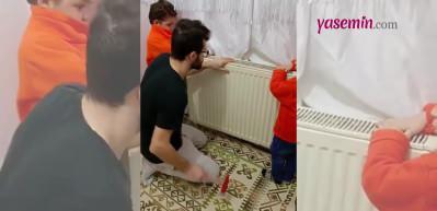 Babasıyla komik tamir videosu çekmeye çalışan küçük çocuk ayarı kaçırınca olanlar oldu!