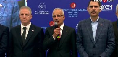 Cumhurbaşkanı Erdoğan duyurdu: Yeni metro hattımız 31 Mart'a kadar ücretsiz!