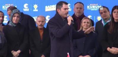 İBB Başkan adayı Murat Kurum: &lsquo;&rsquo;İstanbul&rsquo;un &ouml;n&uuml;ndeki en b&uuml;y&uuml;k engel CHP&rsquo;li İBB y&ouml;netimidir&rsquo;&rsquo;
