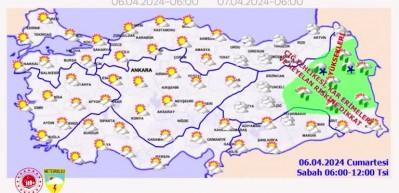 Meteoroloji' bayram havasını a&ccedil;ıkladı! Yağış uyarısı dikkat &ccedil;ekti...