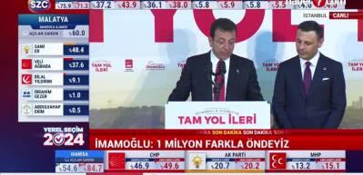 Se&ccedil;im sonrası Ekrem İmamoğlu'ndan ilk a&ccedil;ıklama