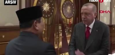 Cumhurbaşkanı Erdoğan Endonezya Cumhurbaşkanı Prabowo Subianto ile görüştü