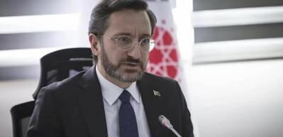 Fahrettin Altun, T&uuml;rkiye'ye karşı İsrail'in hedef aldığı iddialara kararlı bir şekilde cevap verdi