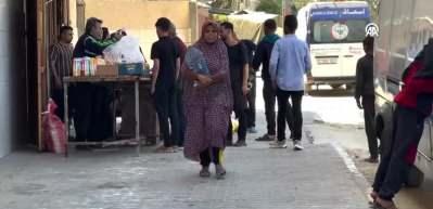 Filistin'de zor şartlar devam ediyor! M&uuml;sl&uuml;man kadınlar 6 aydır namaz kıyafetleri ile yaşıyorlar...