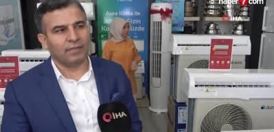 Havaların ısınmasıyla Adana'da klima satışları başladı