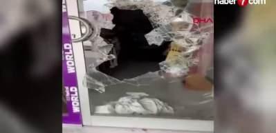 Hırsızlık i&ccedil;in girdiği iş yerinde polise direnince yaka pa&ccedil;a g&ouml;zaltına alındı
