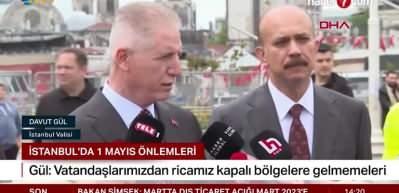 İstanbul Valiliği'nden 1 Mayıs a&ccedil;ıklaması