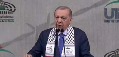 Cumhurbaşkanı Erdoğan Gazze'de soykırım yapan Netanyahu i&ccedil;in "Hitler'i kıskandıracak seviyeye geldi!" dedi