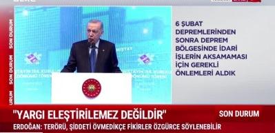 Cumhurbaşkanı Erdoğan yeni anayasa &ccedil;alışmaları hakkında konuştu