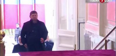 Kadirov'un son g&ouml;r&uuml;nt&uuml;s&uuml; olay oldu!
