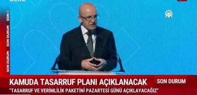Mehmet Şimşek'ten enflasyon a&ccedil;ıklaması! 12 ay sonraki hedef a&ccedil;ıklandı
