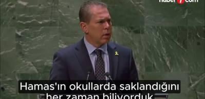 Siyonist İsrail destek&ccedil;isi BM Temsilcisi Biden'a g&ouml;zdağı verdi