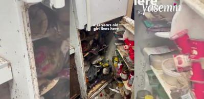 ABD'de gönüllü temizlikçiler bir çöp evi temizledi! Evin önceki hali ağızları açık bıraktı