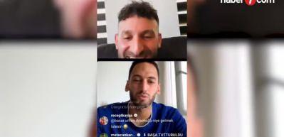 &Ccedil;alhanoğlu'na Montella'dan &ouml;vg&uuml; dolu s&ouml;zler