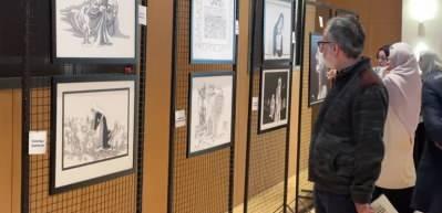 Filistinli Karikat&uuml;ristin &ldquo;Hanzala&rdquo; temalı sergisi Konyalılarla buluşuyor