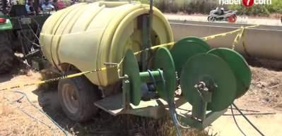 Trakt&ouml;r ile ila&ccedil; tankının arasındaki şafta kıyafetleri dolanan kız feci şekilde can verdi