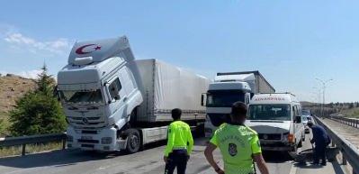 Afyonkarahisar&rsquo;da trafik kazası: 6 yaralı