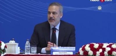Hakan Fidan'dan T&uuml;rk d&uuml;nyasına &ccedil;ağrı: Gazze'deki vahşet karşısında seslerini daha fazla y&uuml;kseltmeye bu zulme son vermek i&ccedil;in...