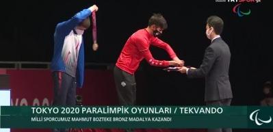 Milli sporcunun azmi takdir topladı! 